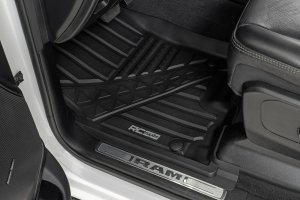 Ram 1500 Flex-Fit Floor Mats - Front + Rear - Rough Country - '19-'24